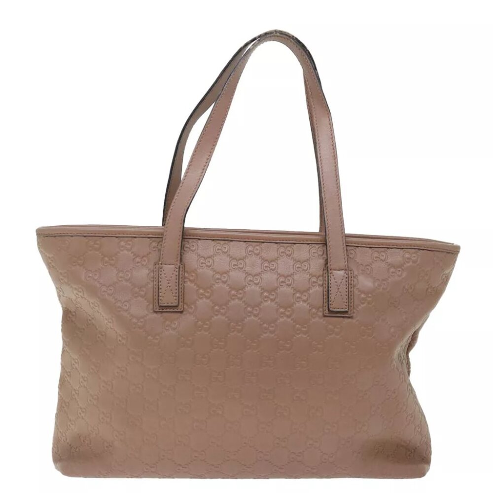 GUCCI GG Canvas Guccissima Shoulder Bag Pink - Picture 6 of 8